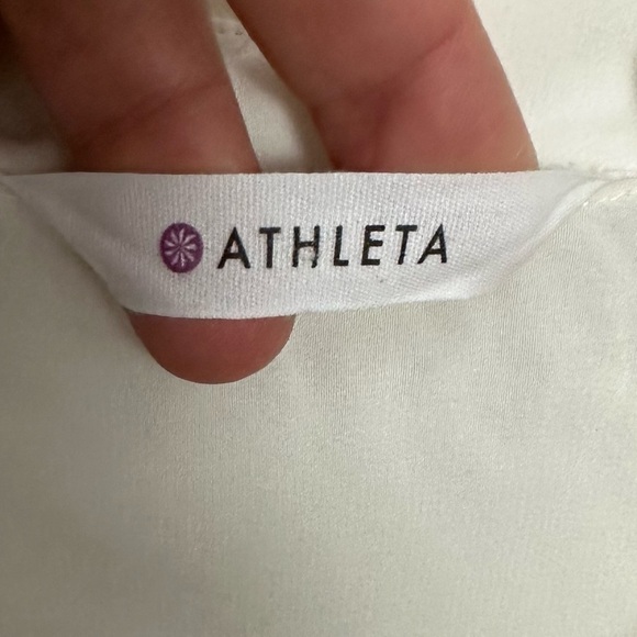 Athleta Silk Popover Tunic Top - Picture 6 of 8